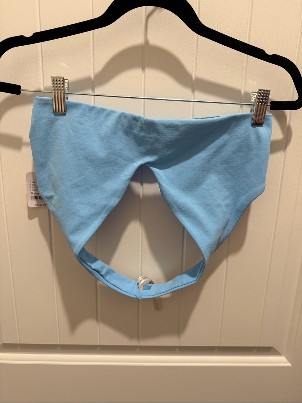 FP Movement Blue Opal halter top NWT Size M/L